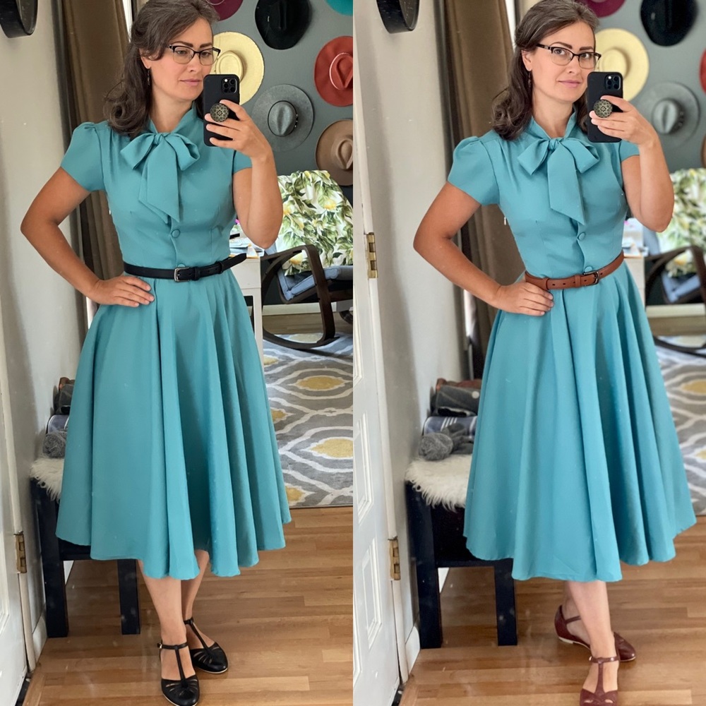 Beautiful vintage reproduction dress